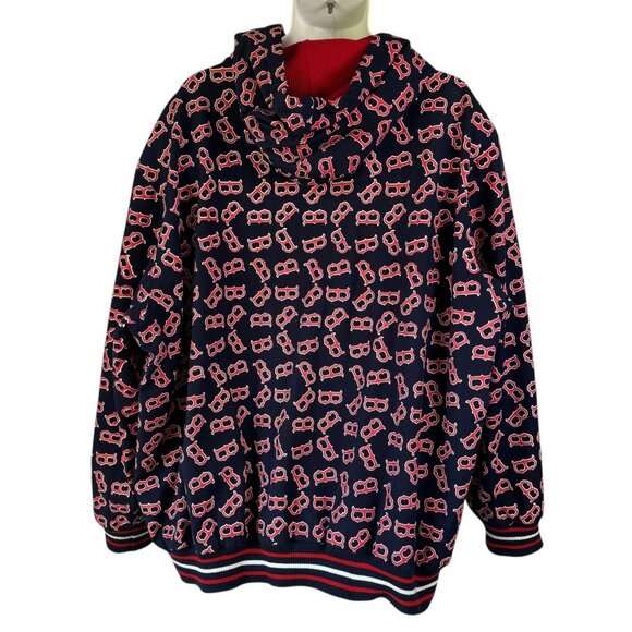 Genuine Merchandise G-III Sports 3XL Boston Red Sox Jacket All Over Logo Print - Picture 3 of 10